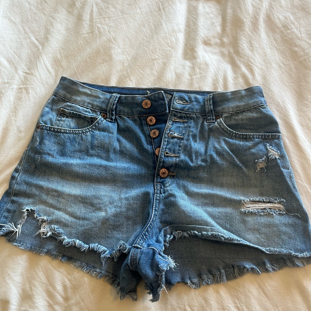 Vintage jean shorts size 9